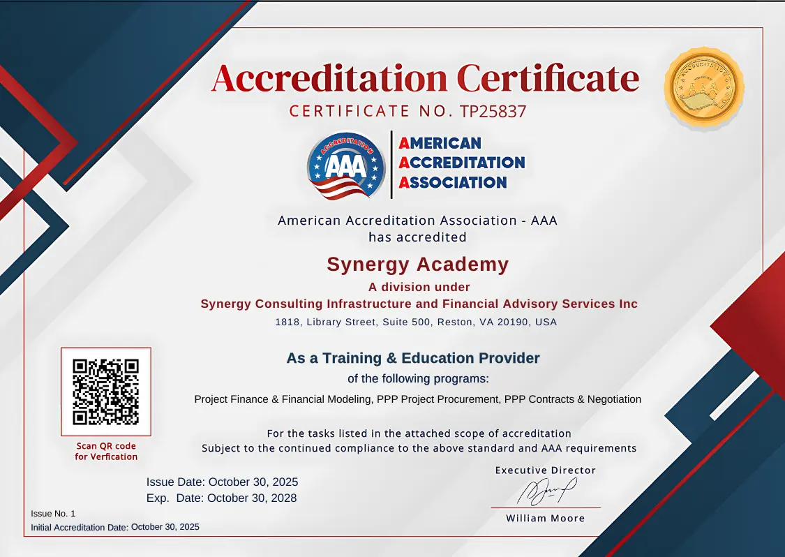 Accreditation Certificate